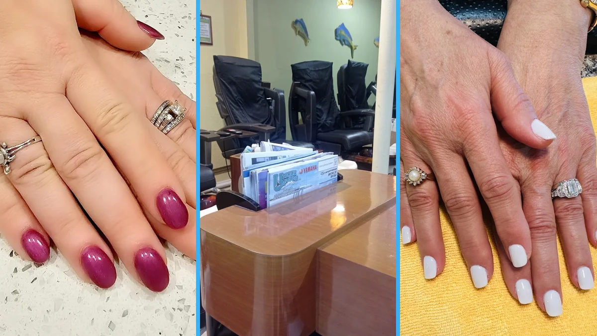 Nails, pedicures, waxing